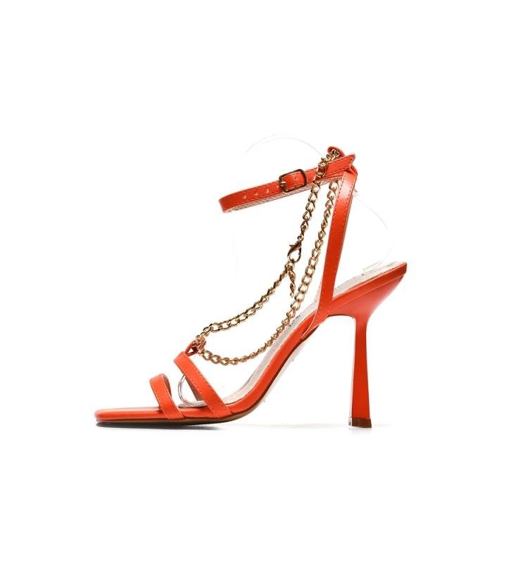 Zenska sandala LS022333-ORANGE