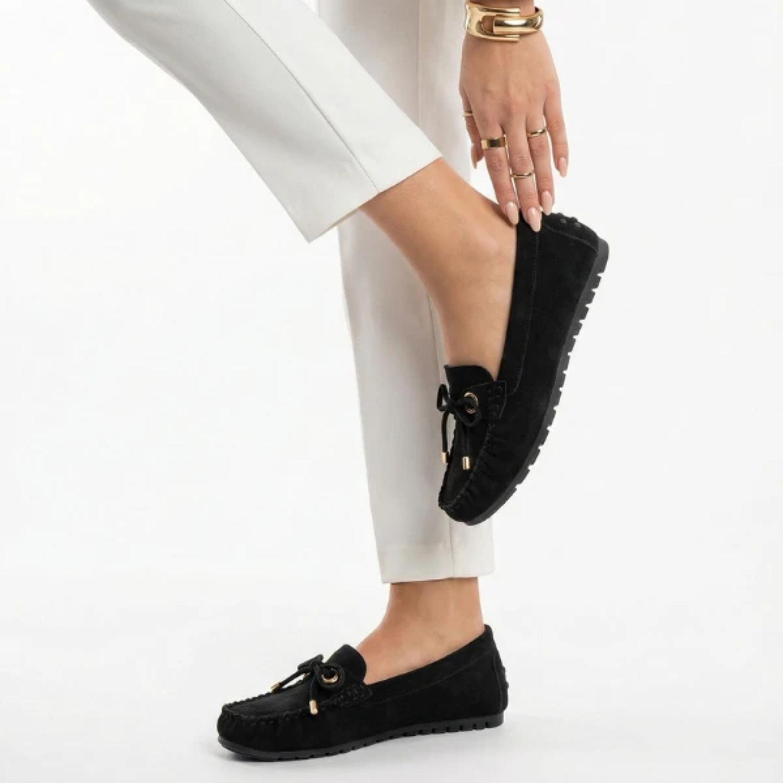 Ženska mokasina L212601-BLK