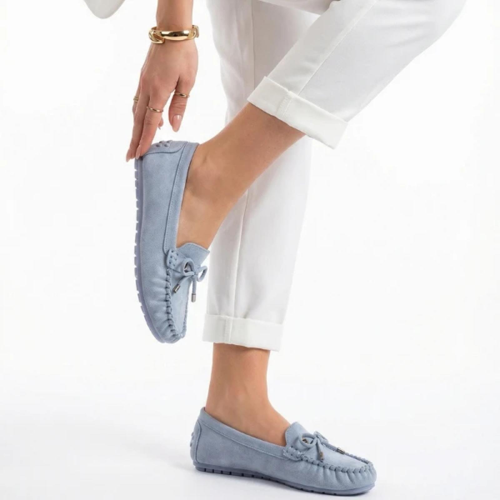 Ženska mokasina L212601-BLU