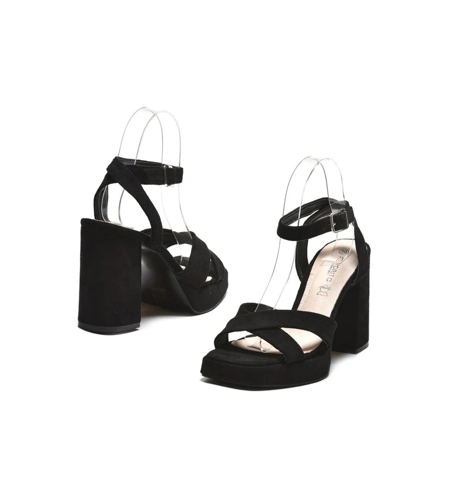 Zenska sandala LS042308-CRNA