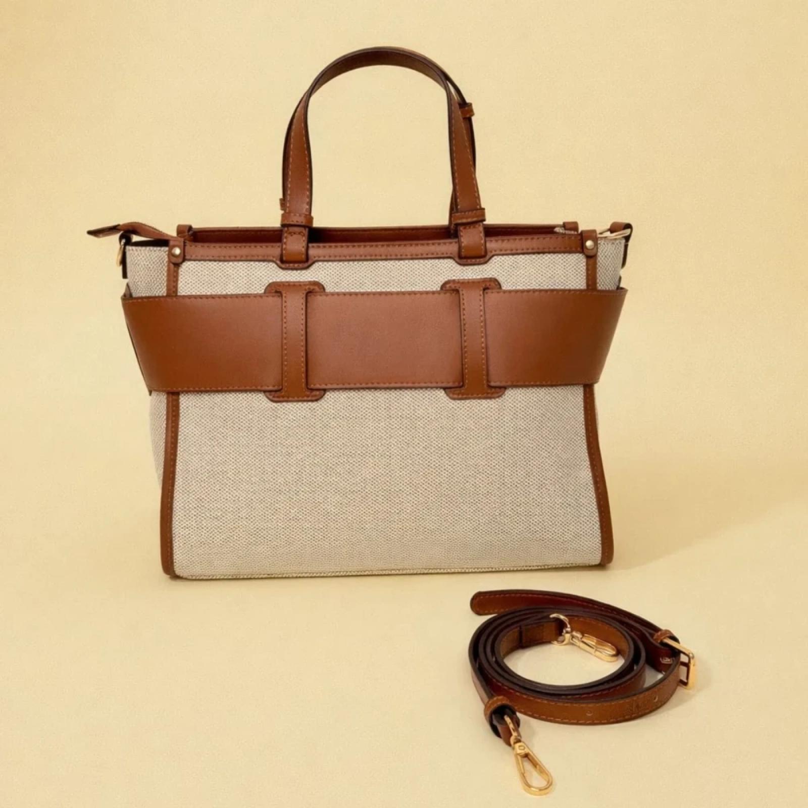 Ženska torba-T012634-BEI