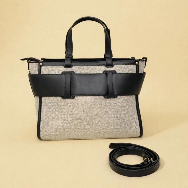Ženska torba-T012634-BLK