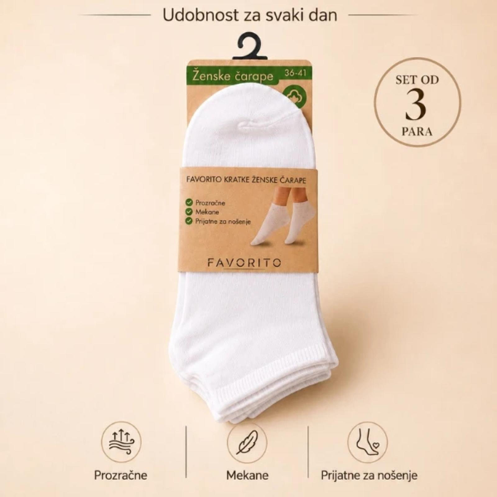 Zenske capare SK012604-WHT