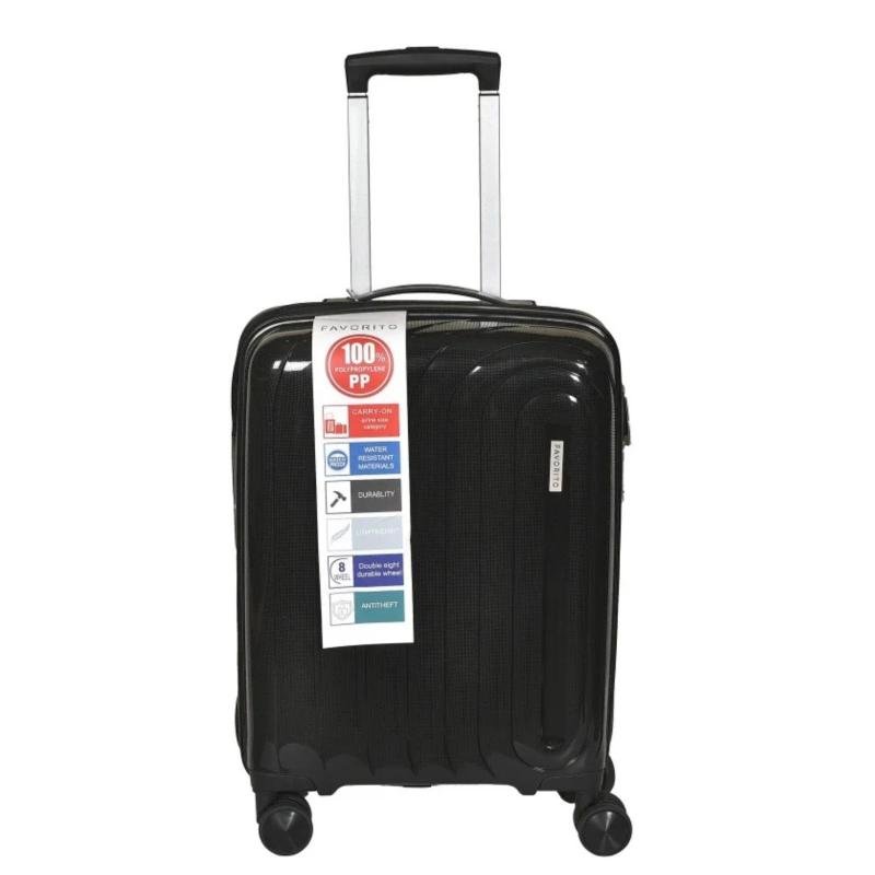 Kofer za putovanja 20 KF112602-BLK