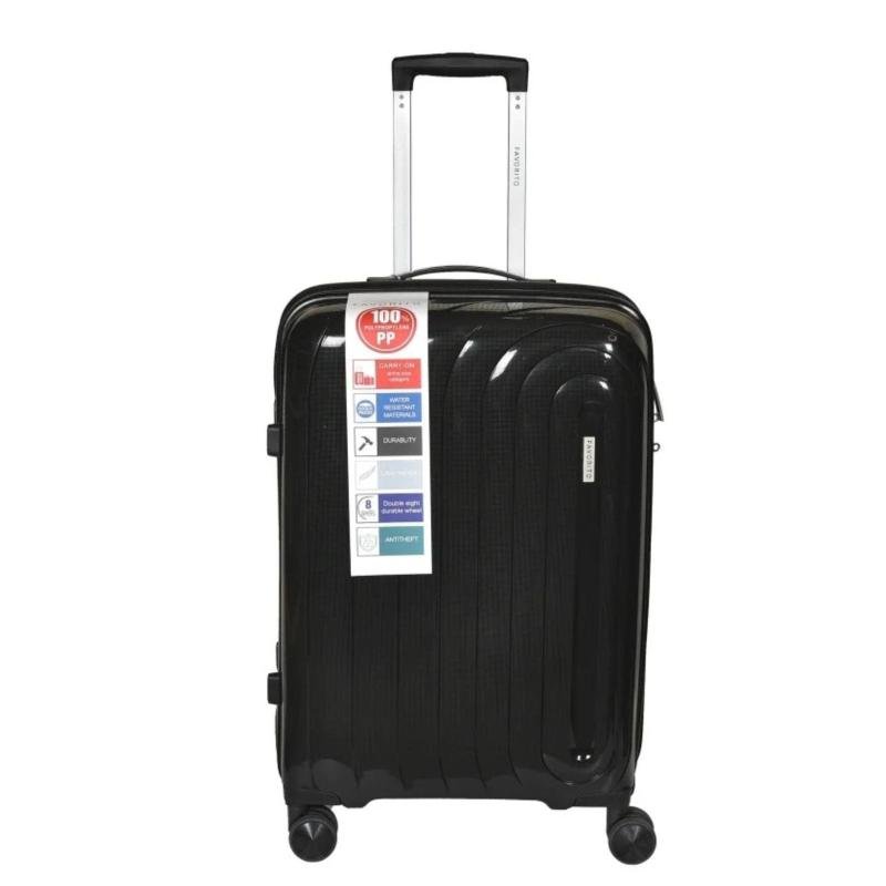Kofer za putovanja 24 KF112603-BLK