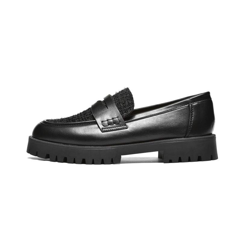Ženske crne mokasine - L292620-BLK