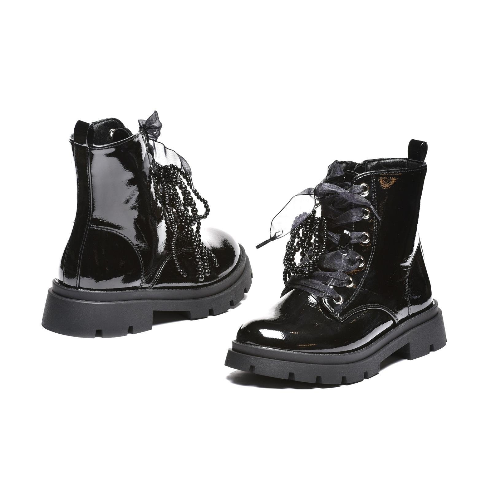 Dječije lakovane čizme - CH252664-BLK