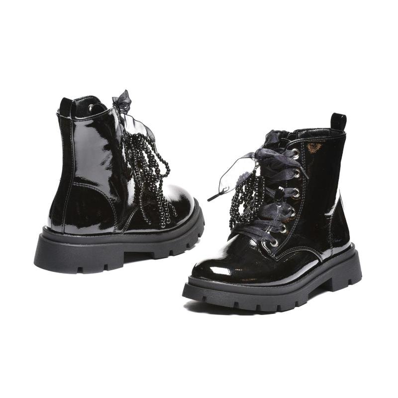 Dječije lakovane čizme - CH252664-BLK
