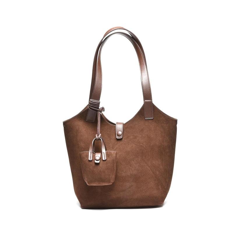 Ženska torba sa dekorativnom mini torbicom - T012675-COF