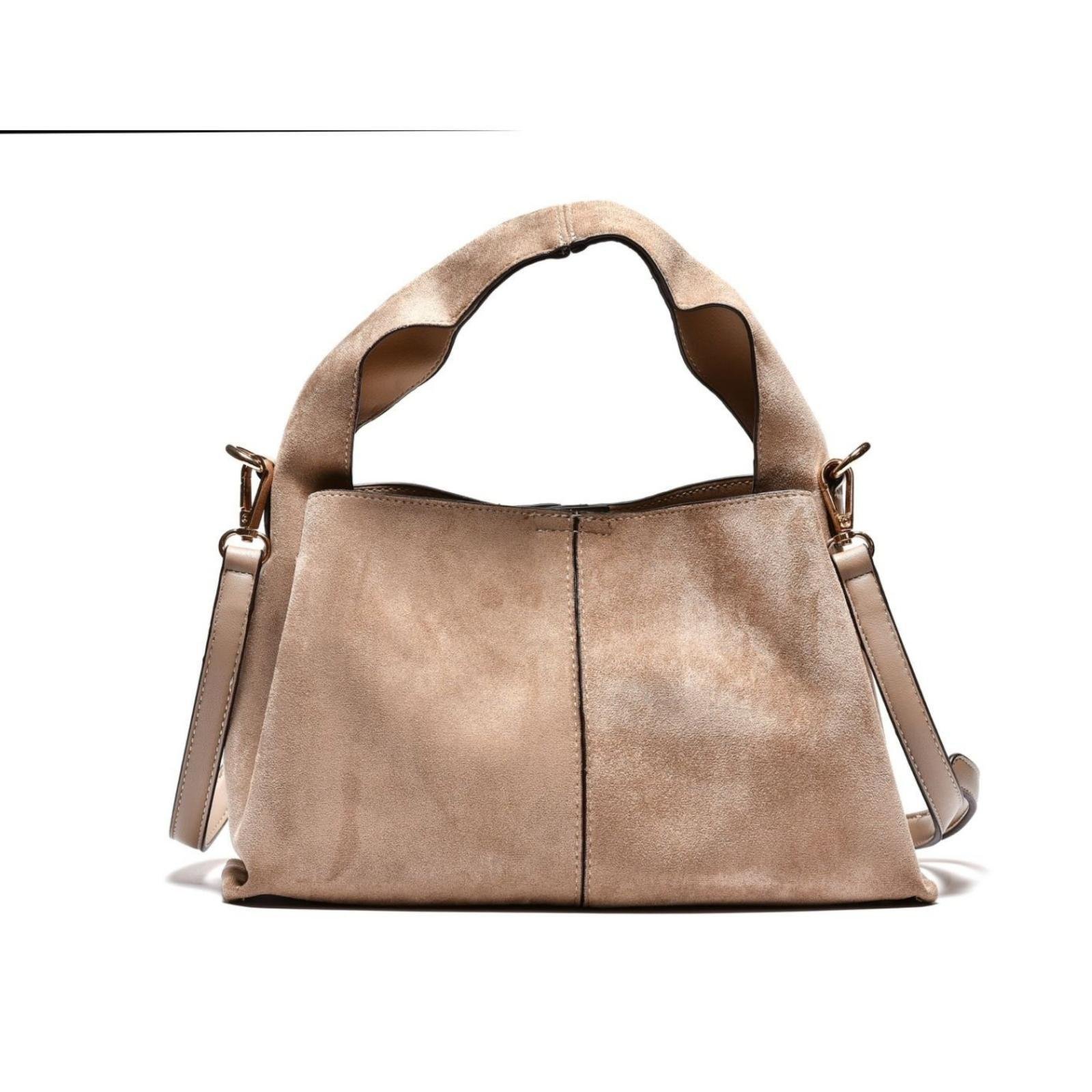 Ženska mekana velur torba - T012629-TAP