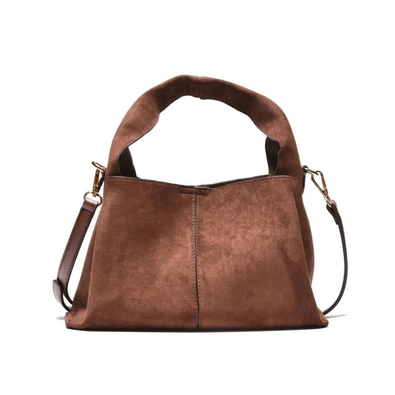 Ženska mekana velur torba - T012629-COF