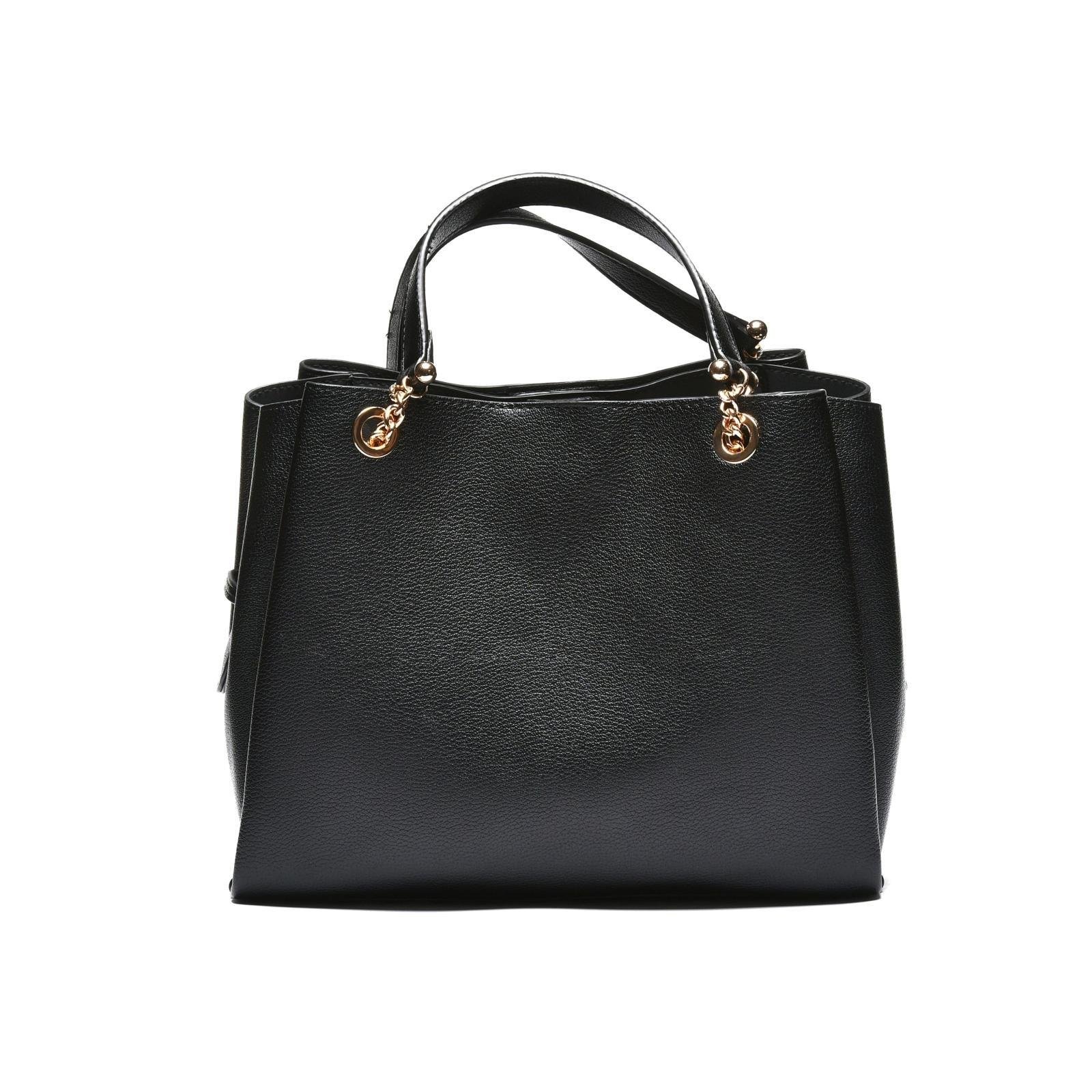 Torba sa ukrasnim ručkama - T012694-BLK