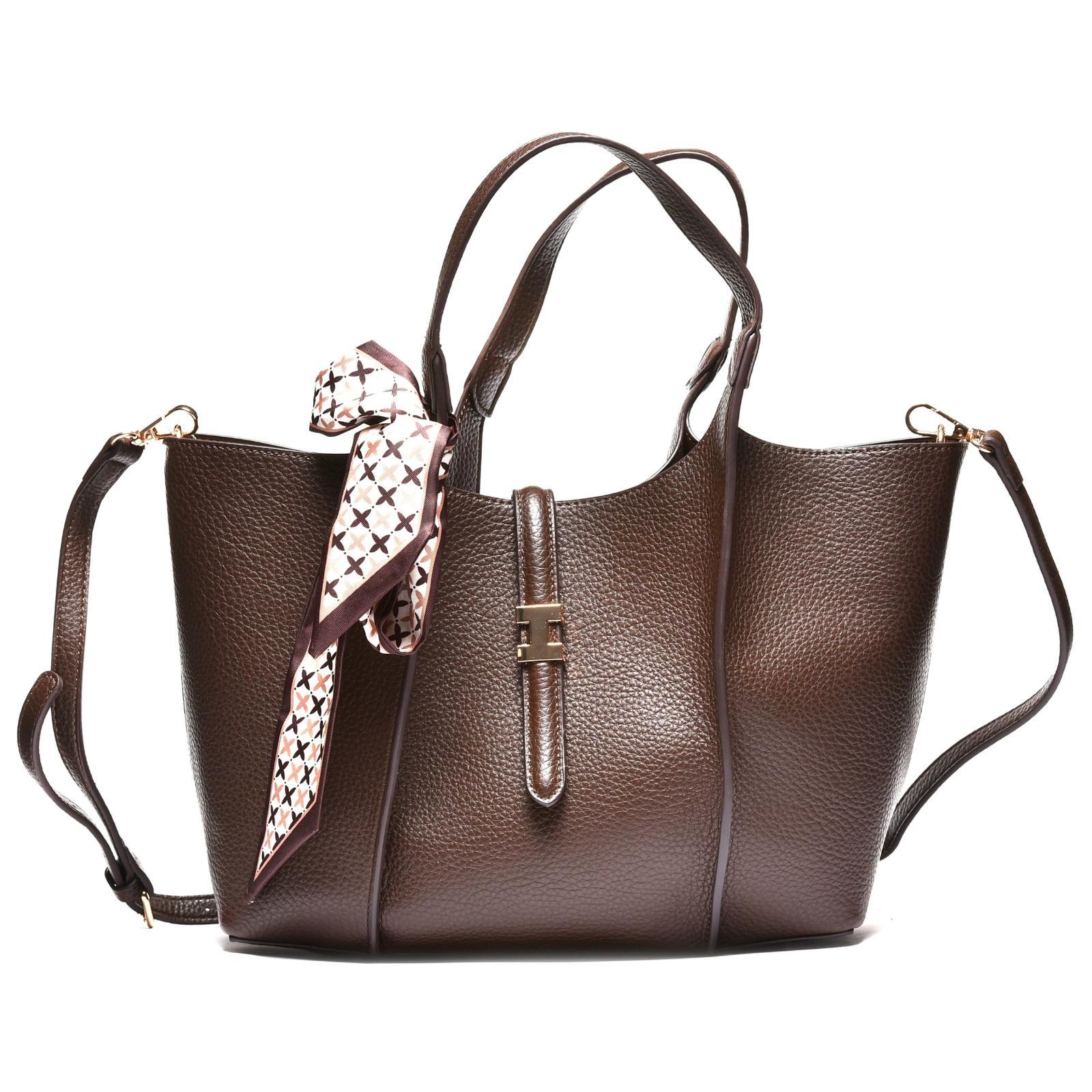Elegantna torba sa ukrasnom mašnom - T012671-COF