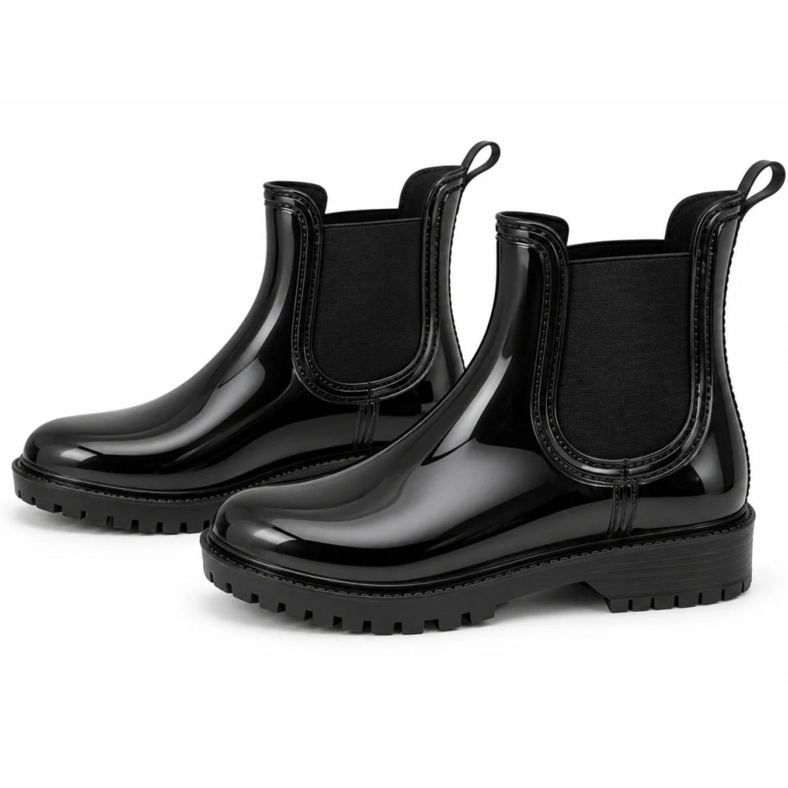 Ženske čizme za kišu - LH122642-BLK