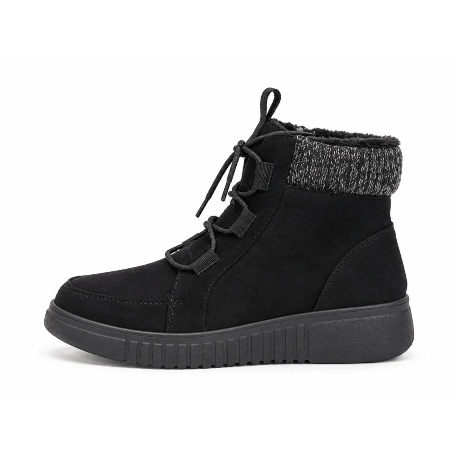 Ženske kratke komfort čizme - LH082603-BLK