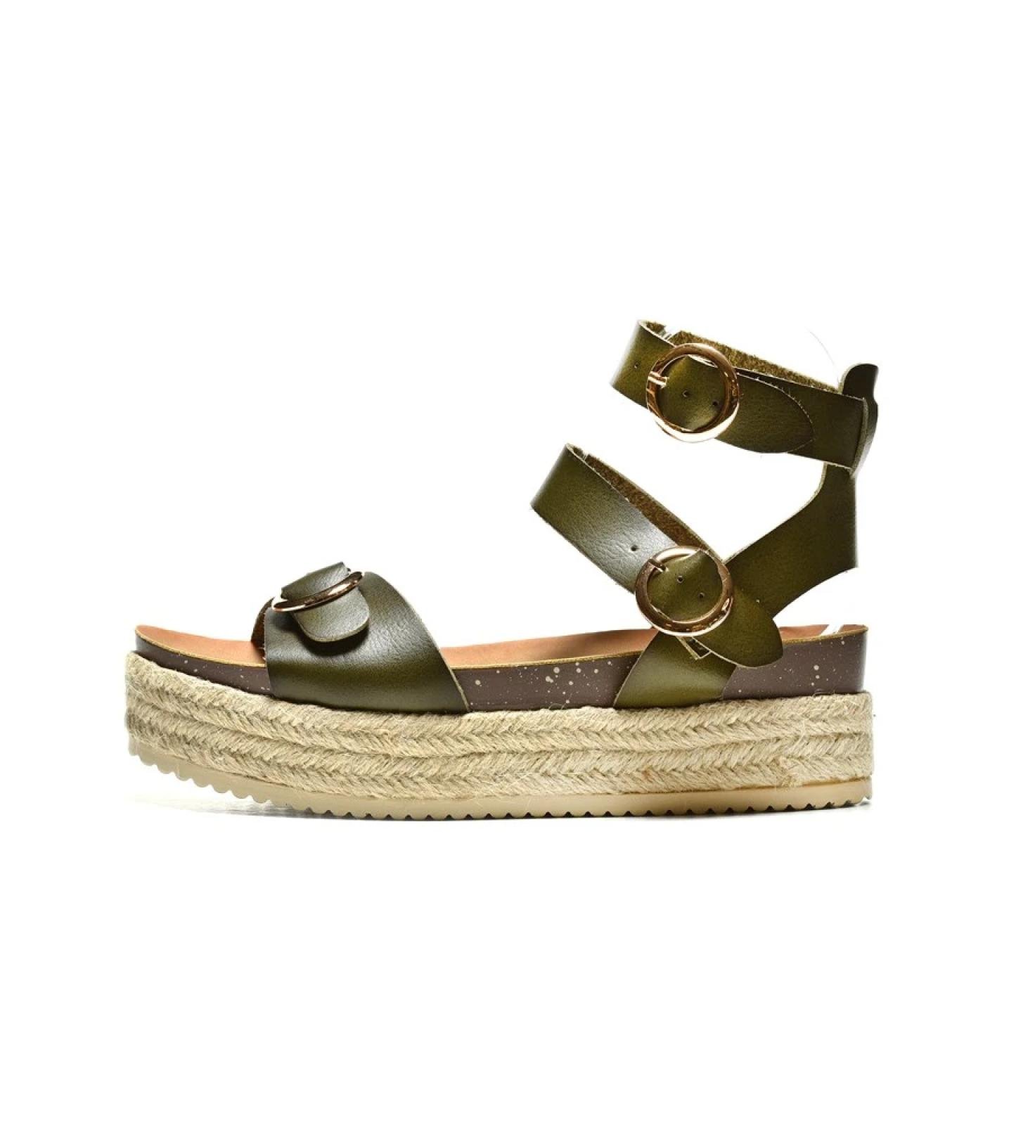 Zenska sandala LS792302-OLIVE