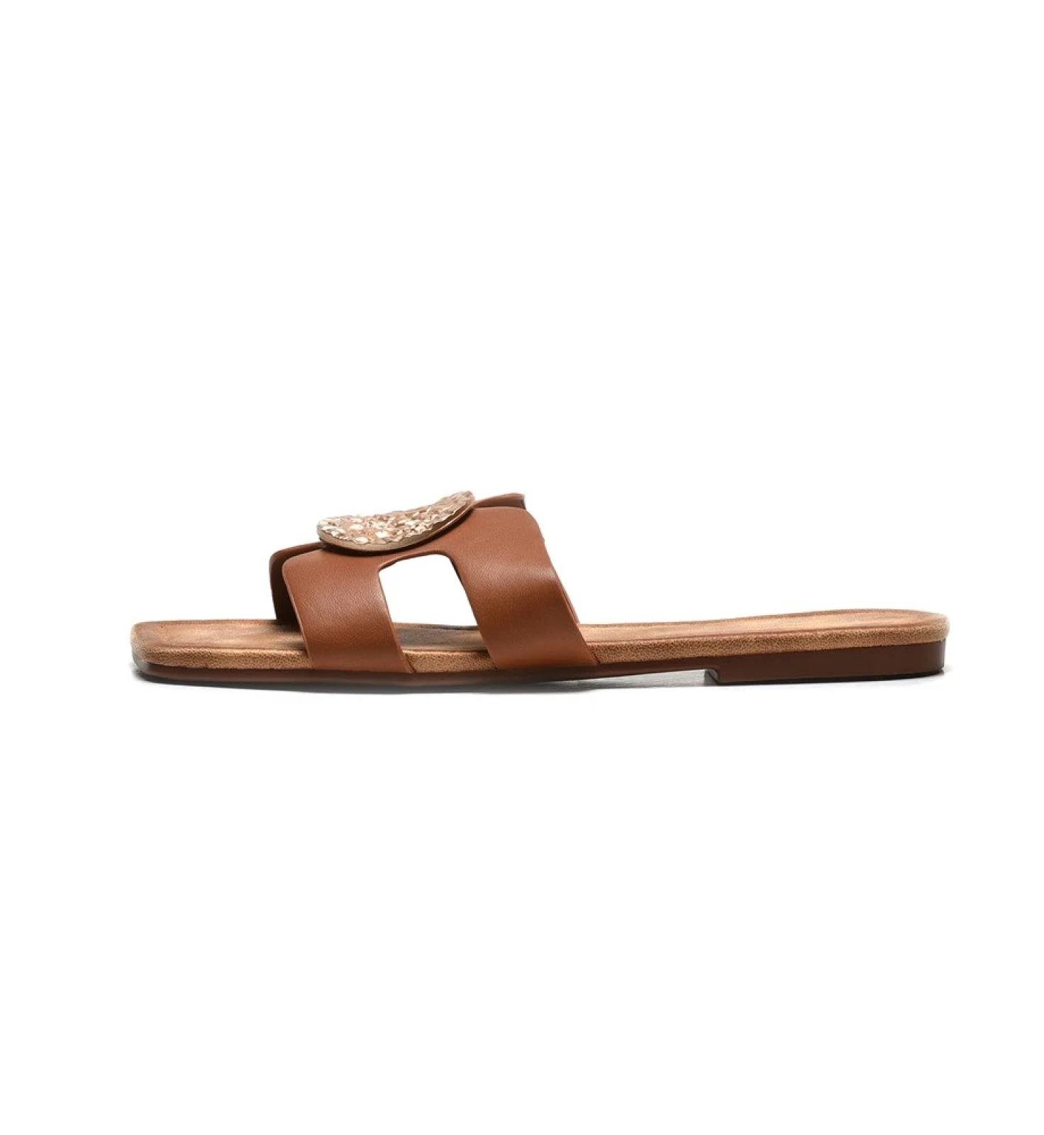 Ženske papuče LP212432-CAMEL