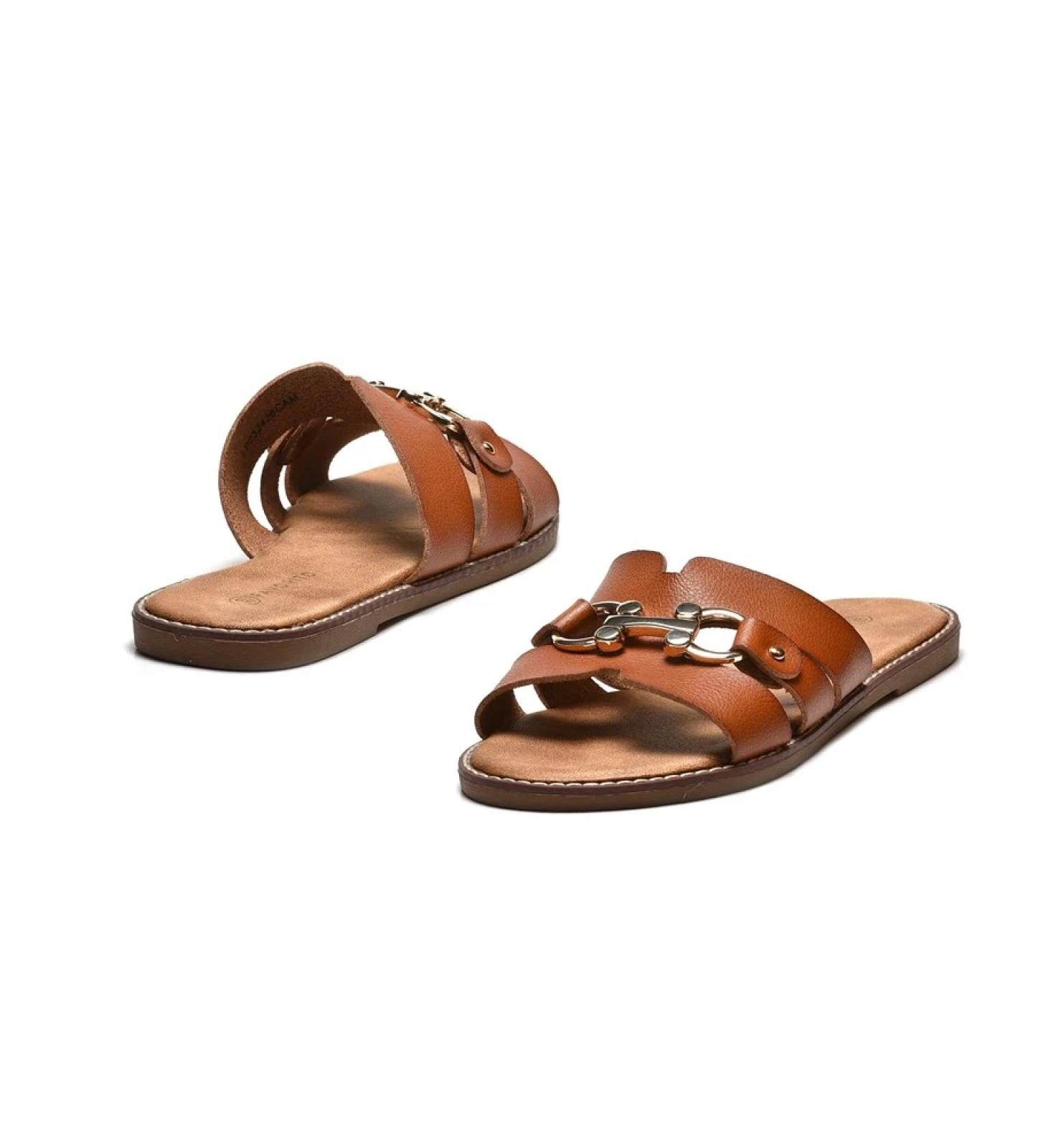 Ženske papuče LP232426-CAMEL