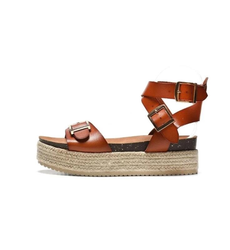Ženske sandale LS792425-CAMEL