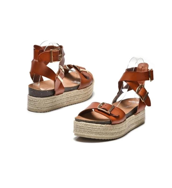 Ženske sandale LS792425-CAMEL