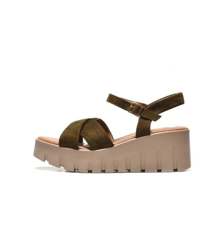 Ženske sandale LS792420-OLIVE