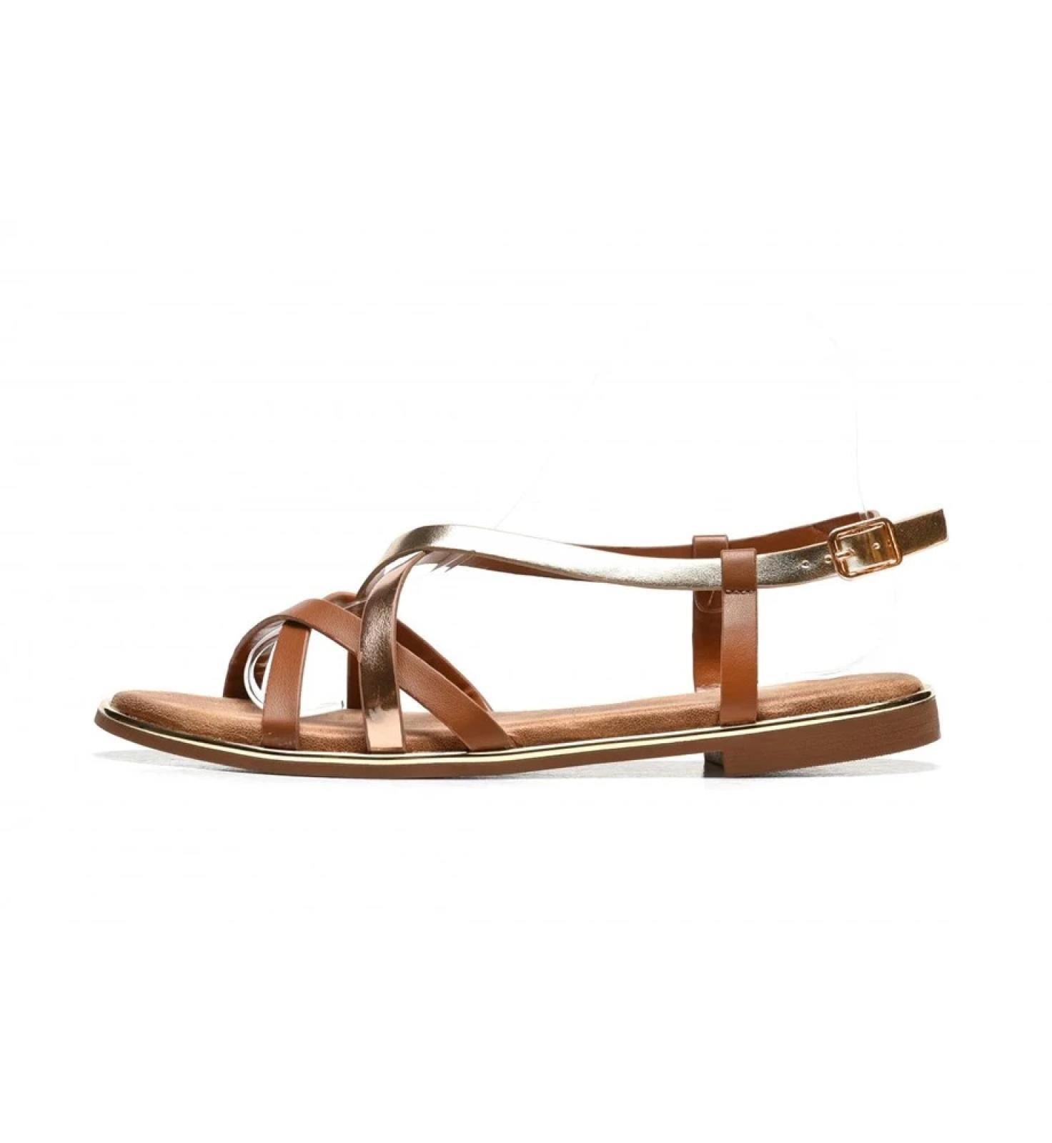 Ženske sandale LS212424-CAMEL