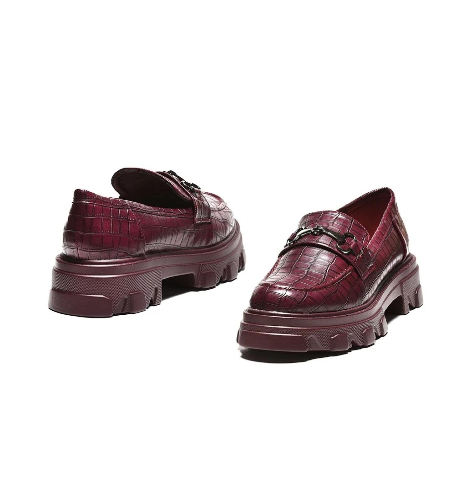 Ženske mokasine  L752331-BORDO