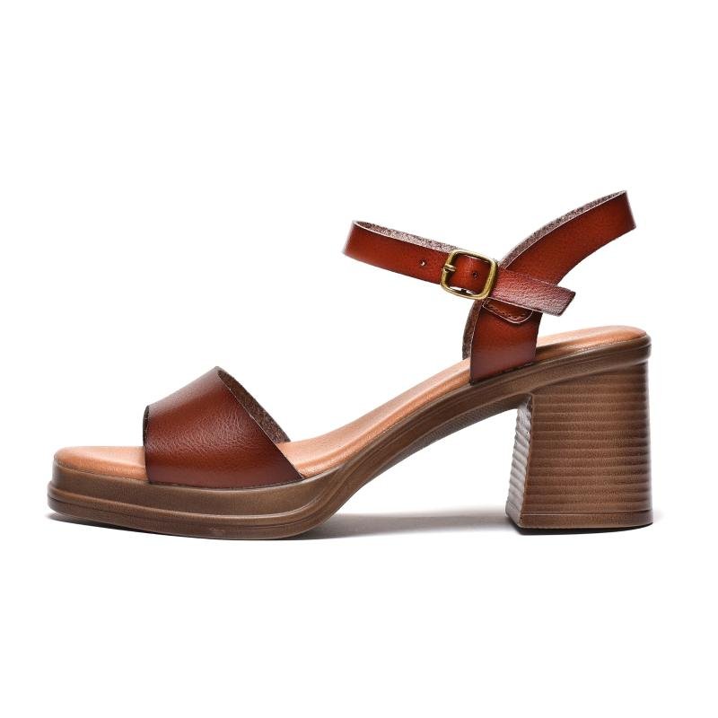 Ženska sandala LS222508-CAMEL