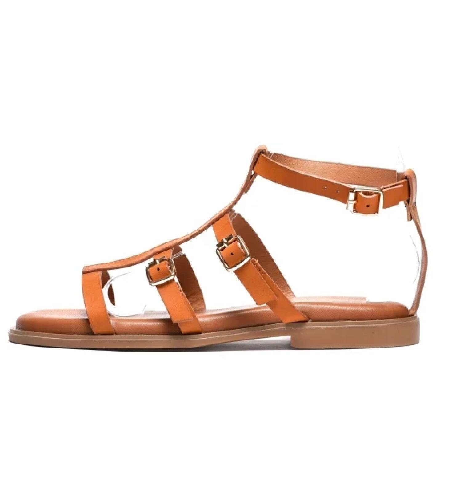 Ženske sandale LS232503-CAMEL